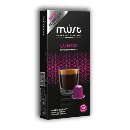 LUNGO - BUY IN PACKS (10 PODS)